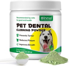 Dog Dental Powder, Dental Care for Dog Teeth Breath Plaque - - £25.82 GBP