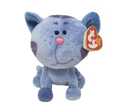 5&quot; Ty B EAN Ie Buddies Blue Blue&#39;s Clues 2005 Periwinkle Stuffed Animal Plush Toy - £41.19 GBP