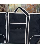 Picnic at Ascot, large, navy blue and white insulated thermal bag - $11.76