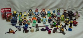 Roblox Plastic Toy Figures Figure Lot Jazwares Accessories - $64.35