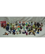 ROBLOX PLASTIC TOY FIGURES FIGURE LOT Jazwares Accessories - £50.60 GBP