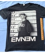 Eminem Shirt Medium LINE UP Slim Shady Detroit Police Department Mug Shot - $15.99