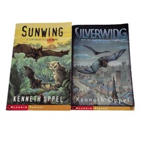 Adventure Bat Books by Kenneth Oppel  Lot of 2 Sunwing, Silverwing Paper... - $3.53