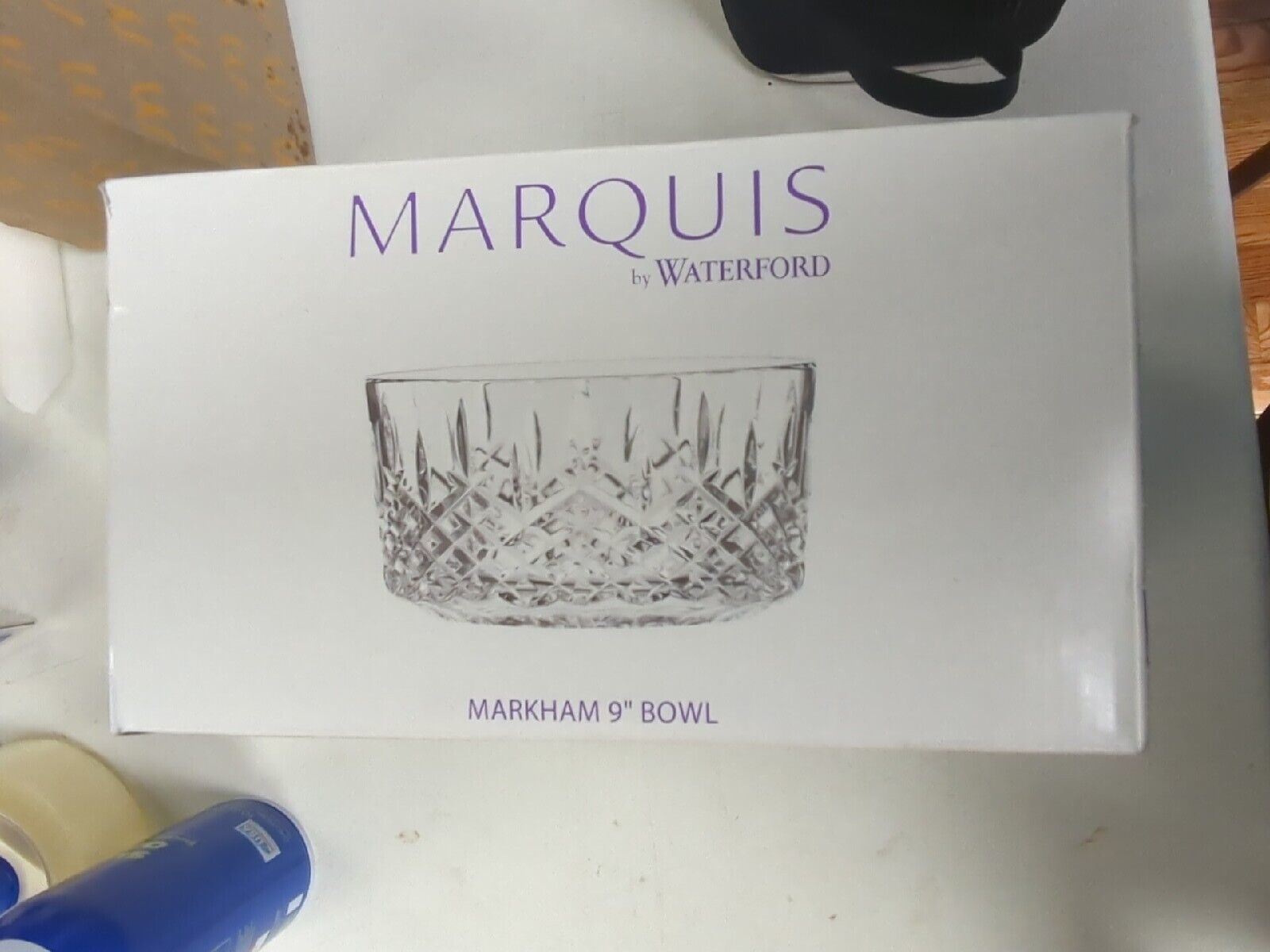 Marquis By Waterford Markham Clear Crystal 9 in. Bowl NEW - $56.09