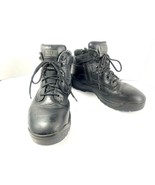 5.11 Attac 6&quot; Mens Tactical Shoes Black 10.5 W Leather Combat Hiking Zip... - $67.66 CAD
