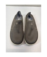 Olukai Men&#39;s Nohea Mesh Slip On Drop-in Heel Comfort Olive Green Loafers... - $745.43 MXN
