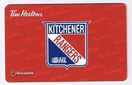 Tim Horton&#39;s 2015 Gift Card OHL Kitchener Rangers No Value - £1.52 GBP