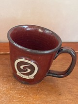 Sunset Hill Stoneware Rust Glazed Pottery PURE JOY Coffee Cup Mug – 3 and 3/8th’ - £10.46 GBP