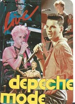 ⭕VTG card pocket calendar 1987 DEPECHE MODE Portugal group music singer - $6.11 CAD