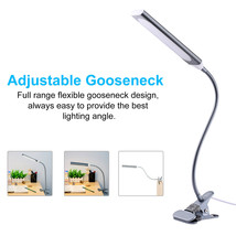 48 LED 5W Table Reading Book Lamp Flexible USB Charging Port Clip-On Desk Light - £25.97 GBP