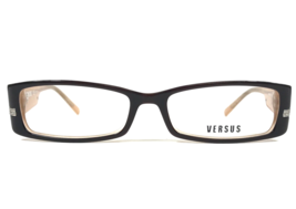 Versus by Versace Petite Eyeglasses Frames MOD.8055 601 Brown Beige 52-15-135 - $49.41