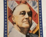 Franklin Delano Roosevelt Americana Trading Card Starline #65 - $1.97