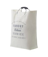 Better Homes and Gardens Laundry Canvas Tote Natural Gray Aluminum Handl... - $552.30 MXN