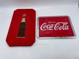 Coca Cola Soda Vintage Metal Sign &amp; Custom Coke Wooden Advertising Sign - $7.59