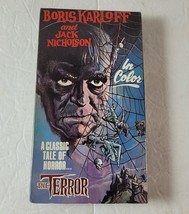 The Terror Vhs 1963 Roger Corman Boris Karloff Jack Nicholson In Color Horror Nr - £11.64 GBP