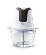 Oster 3-Cup Mini Food Chopper with Glass Bowl, for Kitchen Prep - White - $35.11 CAD