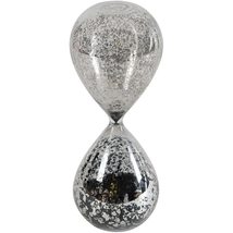 30 Min. Mercury Hourglass Sand Timer Black 8&quot; - £19.77 GBP