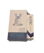 360 degree Ultrasonic U-Shaped Toothbrush Set + Sonic Toothpaste Cleansi... - $641.66 MXN