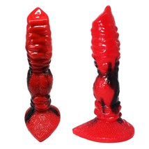 Silicone Made Multi Color Dog Dildo Adult Toy For Women Soft Wolf Animal Style - $39.99