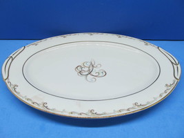 Noritake 5404 Esteem 13 3/4&quot; x 10&quot; Serving Platter Very Good Condition - $19.99
