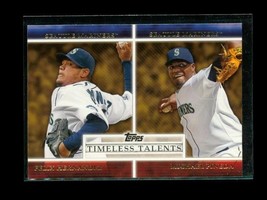 2012 Topps Timeless Talents Dual Baseball Card TT-6 Hernandez Pineda Mariners - $9.89