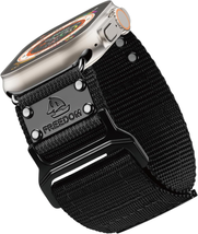 Rugged Apple Watch Band Nylon Sport Strap Wristband Iwatch 49/45/44/42mm Men New - £34.45 GBP