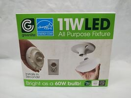 Greenlite 11W LED All Purpose Fixture Installs In Seconds 4.5&quot; Diameter - $152.43 MXN
