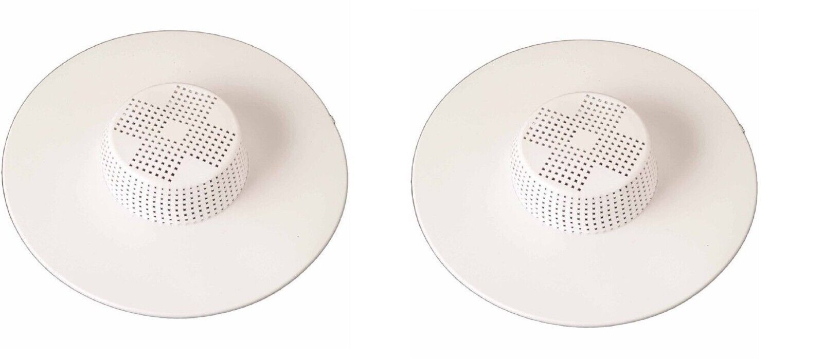 2-Pack Hair Catcher Drain Protector 5&quot; Fits Most Tubs &amp; Baths Prevents C... - $9.89