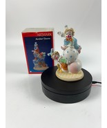 Artmark Acrobat Circus Clown Figurine Sitting On Balls Multicolor - $31.77 CAD