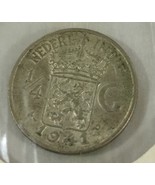 Netherlands East Indies: 1/4 gulden silver 1941 - £5.52 GBP