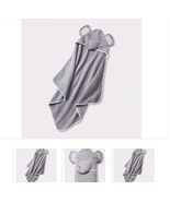 Cloud Island Baby Elephant Hooded Towel  Gray - €11,08 EUR