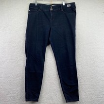 Torrid Womens Jegging Jeans Sz 20R Stretch Blue Dark Wash Denim Wide Wai... - £17.40 GBP