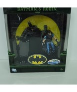 DC Batman &amp; Robin Figures 2 Pack Toys R Us Exclusive Blue Suit Variant R... - £38.82 GBP