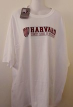 UNISEX Harvard University Of Government XXL T-shirt White Russell Athletic NEW - £19.36 GBP