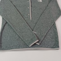 The North Face 84QIDYY Womens 1/2 Button Fleece Pullover Sweatshirt Jacket Small image 13