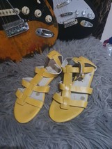Boden Ladies Summer Holiday  Sandals Size 36/3 Yellow - £22.96 GBP