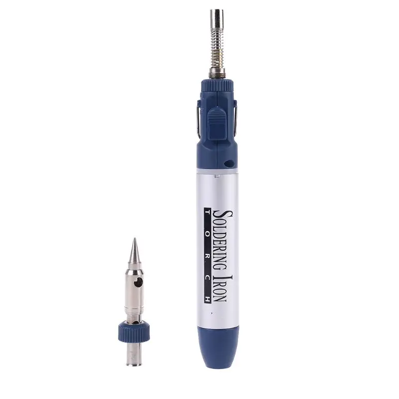 3in1 Butane Gas Soldering  Cordless Welding Torch Solder Tool Electric Gas Solde - £175.15 GBP
