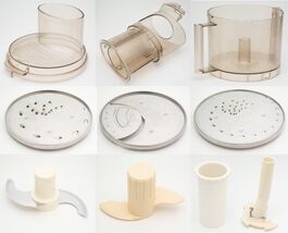 VINTAGE CUISINART FOOD PROCESSOR DLC-7P 14-CUP SUPER PRO PARTS JAPAN - $6.43+