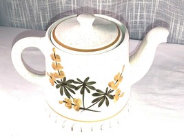 Vintage Stangl Teapot Golden Blossoms Handpainted USA - £32.16 GBP