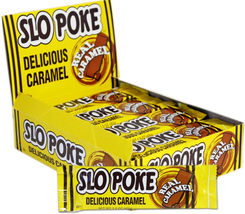 Slo Poke Delicious Caramel 24 Count 1.5Oz(43G) Bars Net Wt 2LBS 4Oz(1.02Kg) - £55.35 GBP