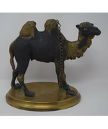 Camel Bronze Cast Statue Sculpture Animal Figure 10&quot; x 11&quot; - $271.56 CAD