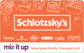 Schlotzsky’s – Mix It Up® - $5.00+