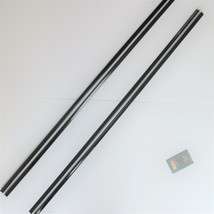 2x 950mm Black low profile flex hinges, flexible living hinges, plexiglass - £47.55 GBP