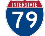 Interstate 79 Sticker Decal Highway Sign Road Sign R927 - $1.95+