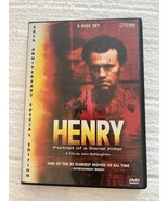 Henry Portrait of a Serial Killer DVD 1986 2 Disc Set 20 Anniversary Dar... - $19.79