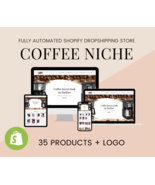 capuccinos.com COFFEE NICHE Fully Automated Dropshipping Business Store Website - £175.61 GBP