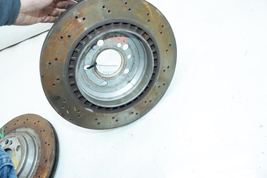 Rear Brake Rotors Pair AMG Drilled 215 CL55 Fits 03-06 MERCEDES CL-CLASS 61421 image 11