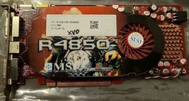 MSI ATI Radeon HD 4850 512mb PCI-E DVI x2/S-Video Graphics Card Untested - $24.74