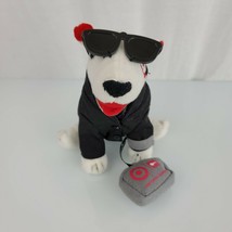 Target Bullseye Bull Terrier Pause Protect Proceed Information Protection Dog - £54.36 GBP