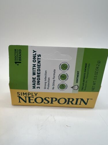 Simply Neosporin Formula 3-Ingredient Antibiotic Topical Cuts 0.5 oz 10/25 - $5.99
